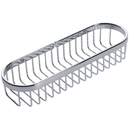 Ginger 11" Deep Toiletry Basket in Polished Chrome G502/PC